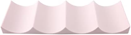 Light Pink Wine Rack for Home and Kitchen Use