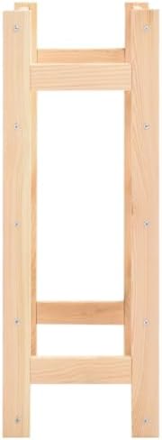 Aisifx 20 Bottle Pinewood Wine Rack