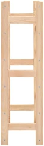 Aisifx 30-Bottle Pinewood Wine Rack