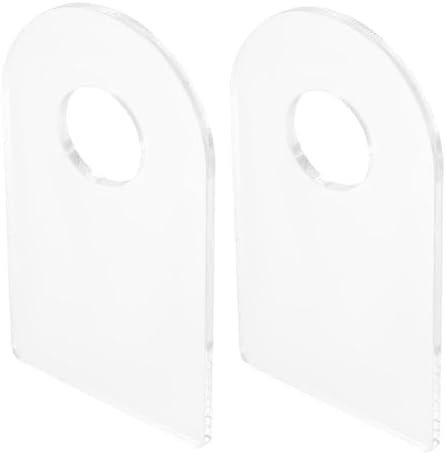 CIYODO 2 Pcs Clear Acrylic Wine Bottle Holder