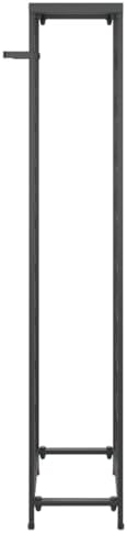 vidaXL 27-Bottle Wine Rack Black Wrought Iron