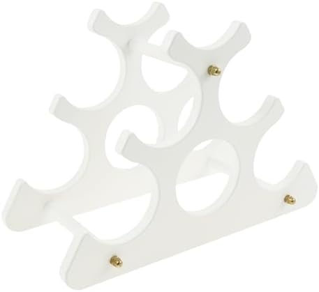 ZLHETWT Freestanding Wine Rack Holds 6 Bottles