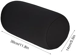HAOHIZE Microbead Roll Pillow - Black