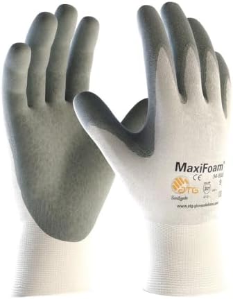 Bouton Optical PIP 34-800L MaxiFoam Nitrile Gloves LARGE 12 Pair 1