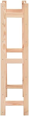 VRAXO 42 Bottle Pinewood Wine Rack