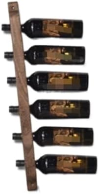 Wall-Mounted Wine Rack for Kitchen and Bar