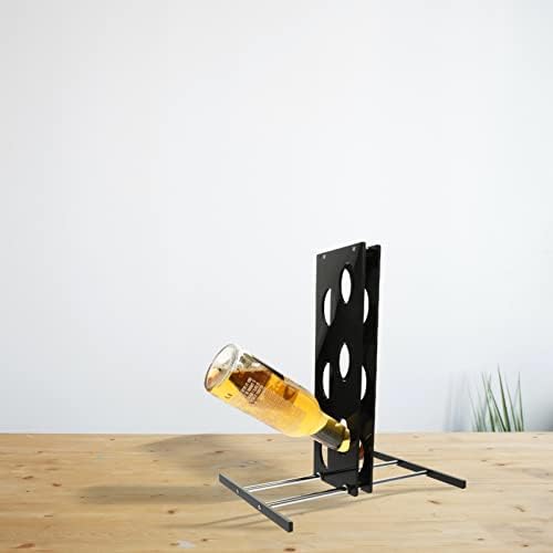 Yardwe Freestanding Wine Rack for Countertop Storage