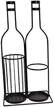 Duiaynke Freestanding Wine Rack with 2 Grids