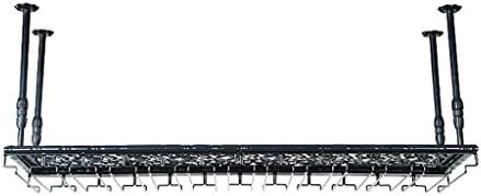 ZJDYDY Adjustable Ceiling Wine Rack