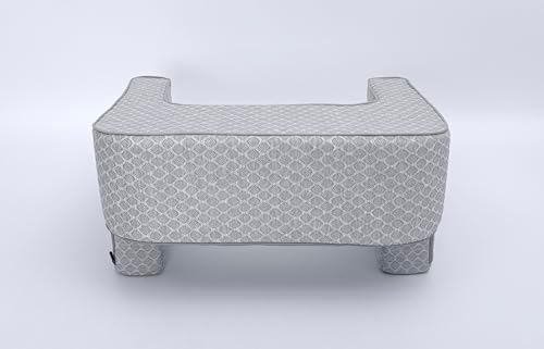 Comfyt Reading Pillow with Large Lap Desk and Pocket Arm Rest