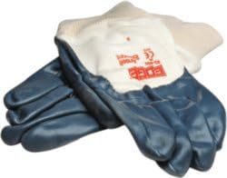 Ansell Edge 40-400 Nitrile Foam Knit Lined Gloves Sz 9
