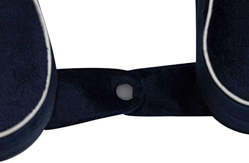 Wolf Essentials Soft Memory Foam Neck Pillow Navy