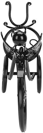 Gavigain Tricycle Wine Rack Stand Black