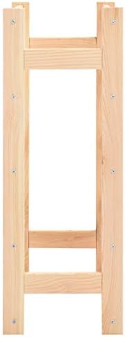 VRAXO Wine Rack for 20 Bottles Pinewood 1