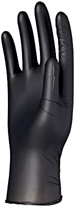 Red by Kiss Black Vinyl Gloves 50pcs