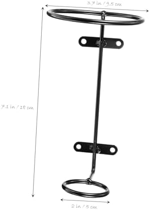 PRETYZOOM 6pcs Iron Wine Rack Display Holder