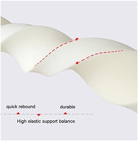 Long Bed Gap Filler Support Pillow Beige 20X8X80cm
