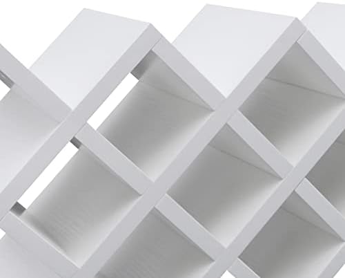 Modern Detachable Wood Wine Rack for 10 Bottles