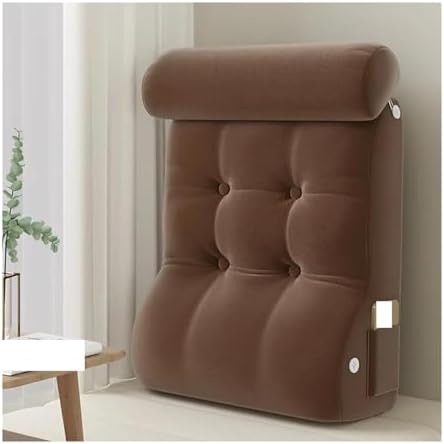 Adjustable Reading Pillow with Lumbar Support for Bed and Sofa