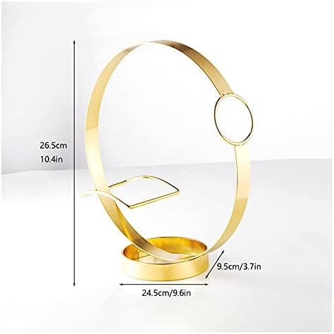 VALTEV Tabletop Wine Rack with Wrought Iron Design