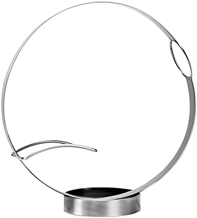 Modern Silver Wine Rack for Home Storage Decor