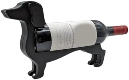 Dachshund Wine Bottle Holder Bar Decor Stand