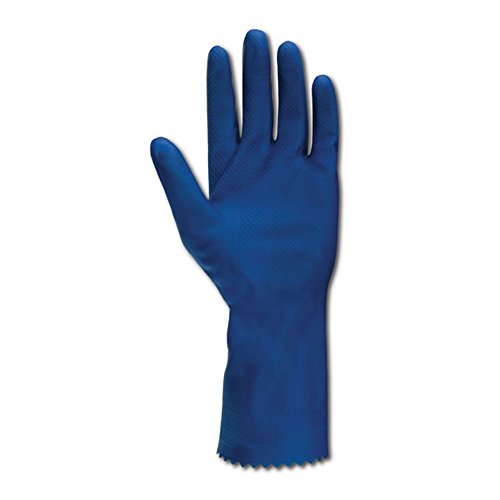 Ansell Natural Rubber Latex Gloves Blue Pack of 12 1