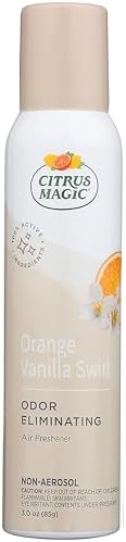 Citrus Magic Odor Eliminating Spray Orange-Vanilla 3-Ounce Pack of 3