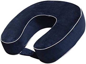 Wolf Essentials Soft Memory Foam Neck Pillow Navy