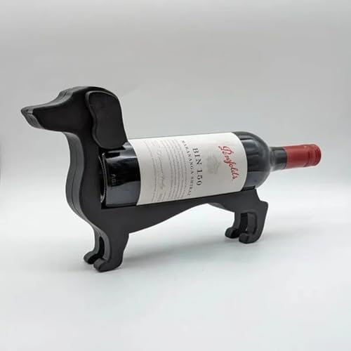 Dachshund Wine Bottle Holder Bar Decor Stand