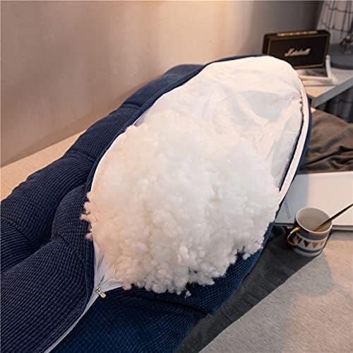 Pillow Blue Triangle Support Cushion for Reading and Backrest