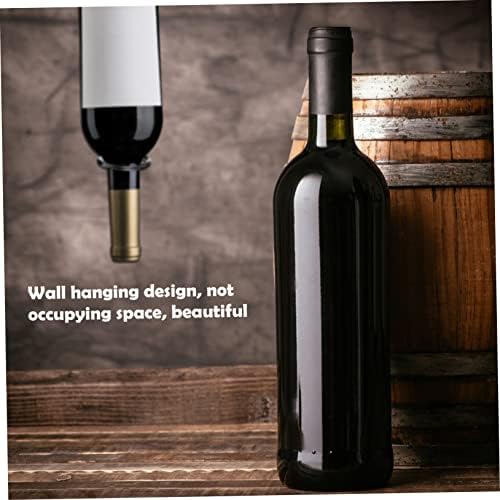 Zerodeko 6pcs Iron Wine Racks for Wall Display 1