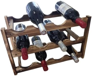 LoongZDD 3-Tier Stackable Wine Rack for 12 Bottles