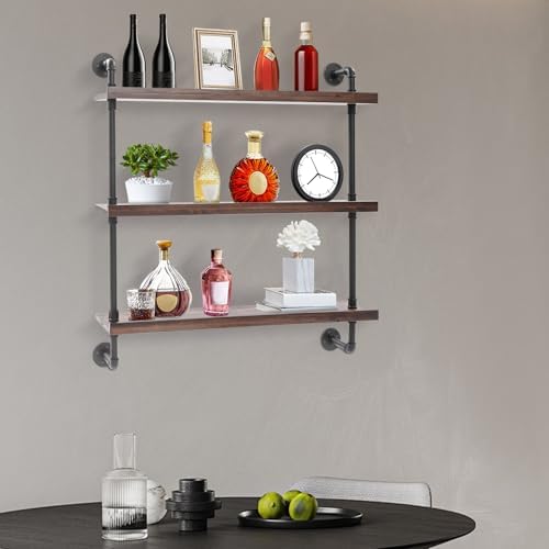 Bacacoo 397in Wall Mounted Wine Rack with LED Light 1
