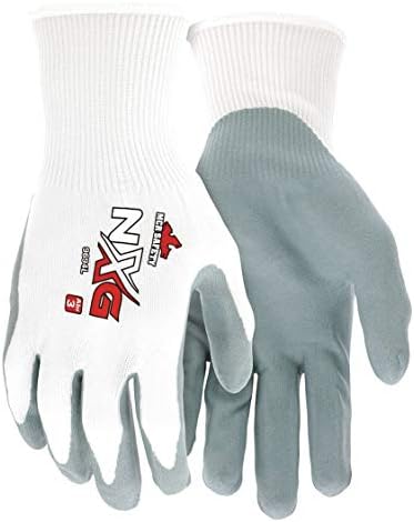MCR Safety 9694L Nitrile Dip Nylon Glove Pack of 12