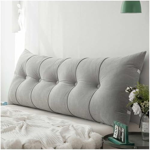 XHSUEN Back Cushion for Bed with Removable Cover