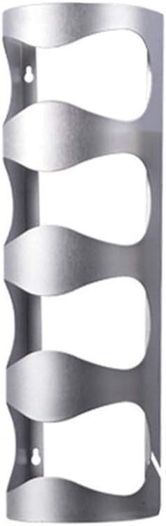 4 Bottles Stainless Steel Wall Mount Wine Holder Rack