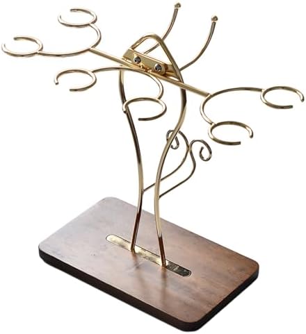 Sturdy Tabletop Wine Rack for 6 Glasses 1