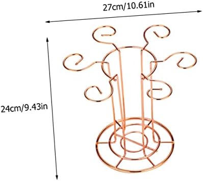 SOLUSTRE 1Pc Tabletop Wine Glass Rack