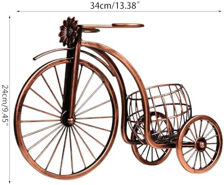 BWANGIAO Tricycle Wine Rack for Single Bottle