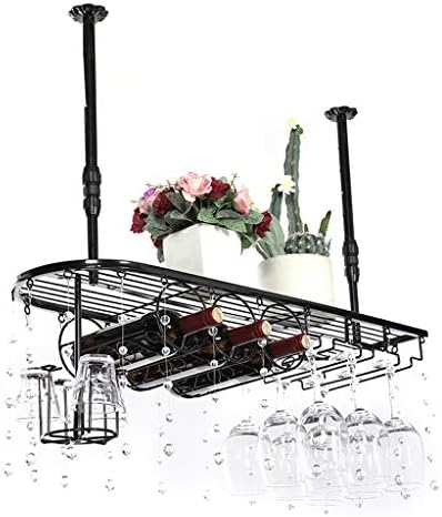 ZJDYDY Wall-Mounted Wine Rack with Adjustable Height 1