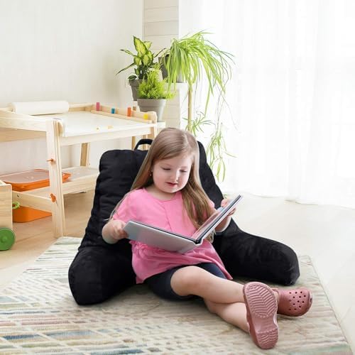 Nestl Reading Pillow with Laptop Desk - Black