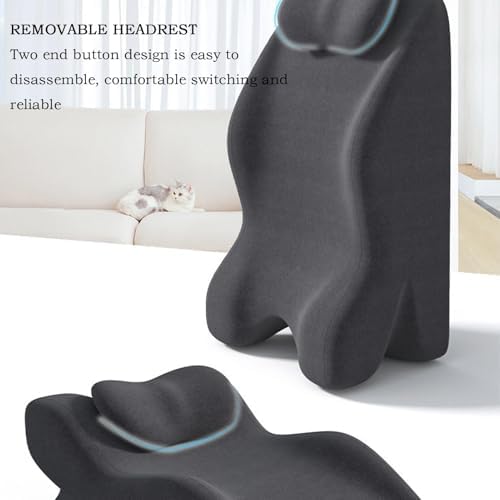 Ergonomic Wedge Pillow Set for Neck and Back Support 1