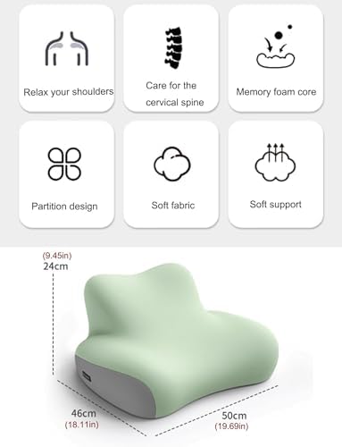 Face Down Pillow for Prone Sleep Multi-Functional Neck Support Pillow