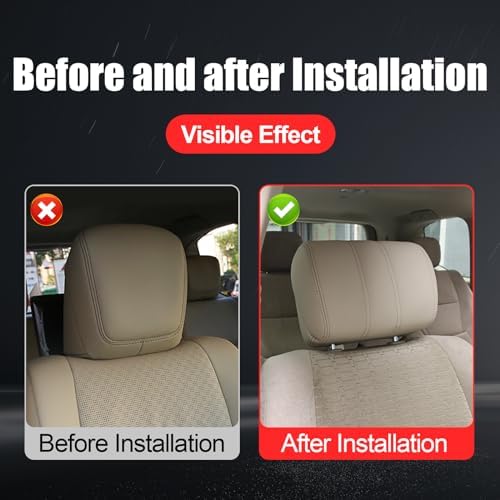 VimrOd Car Neck Pillow for Toyota Land Cruiser 300 LC300 2021-2023