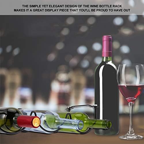 Cabilock 2pcs Freestanding Wine Bottle Rack