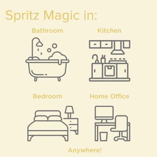 Citrus Magic Odor Eliminating Air Freshener Spray - Tropical Lemon Pack of 3