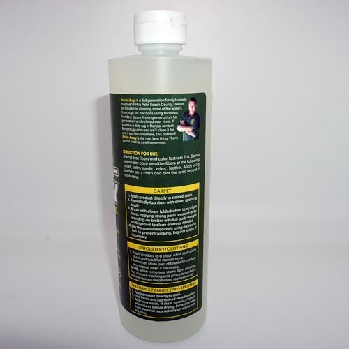 Stain-Away Rug Carpet Upholstery Stain Remover 16 Fl Oz 1