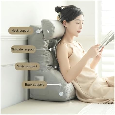 Adjustable Lumbar Support Pillow for Bed and Office