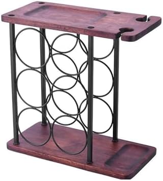 Modern Minimalist Spiral Wine Rack - 6 Bottle Holder